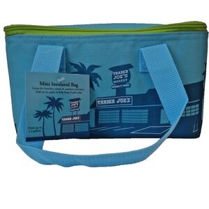 Trader Joe’s Mini Insulated Bag Blue August 2025 Release